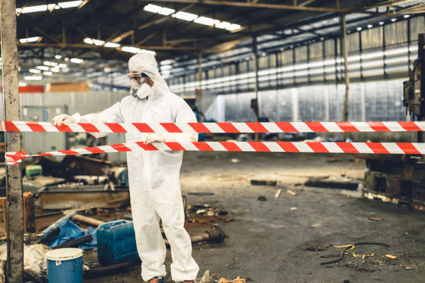 Professional Hoarding Cleanup technician working in Spencer, OH